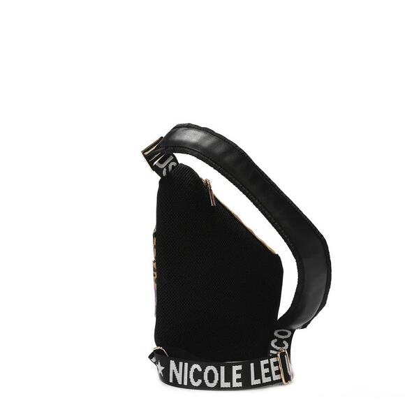 Nicole Lee USA Miranda Vegan Leather Adjustable Strap Slip Pocket Sling Backpack main image 6